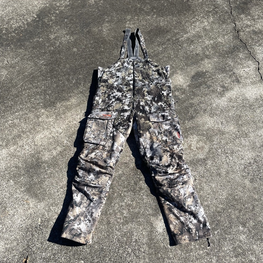 NWOT Sitka Fanatic bibs - gentle used (one season) large/tall